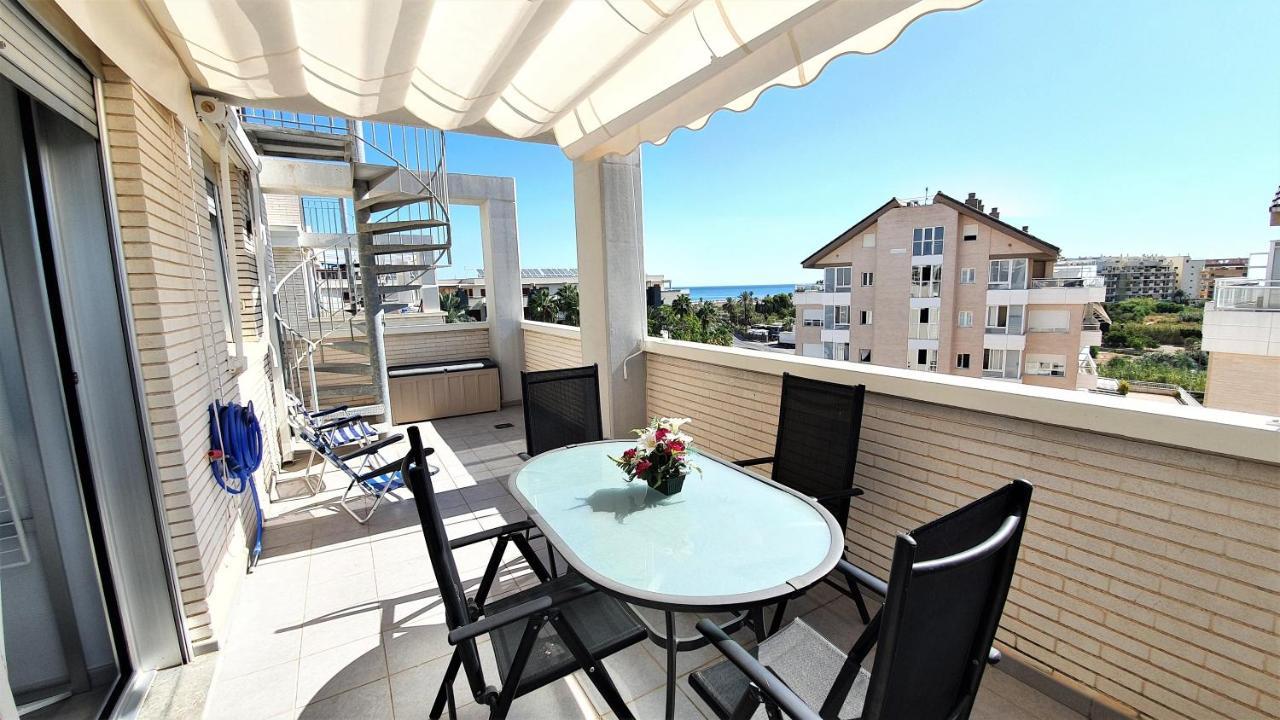 Beau Penthouse Avec Vue Mer Dénia Exterior foto