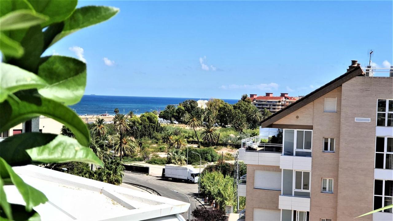 Beau Penthouse Avec Vue Mer Dénia Exterior foto